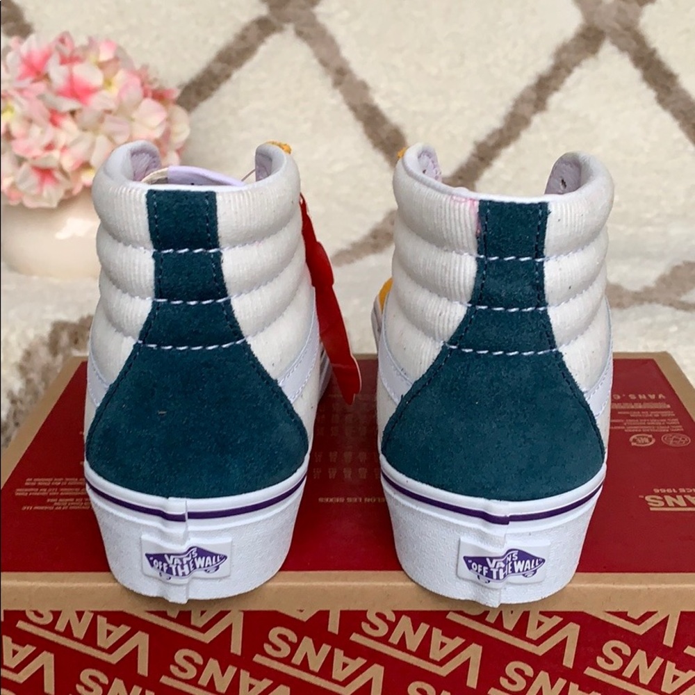 VANS SK8-Hi PLATFORM 2 MINI CORD Multi/Tr Wht WMNS - Picture 8 of 16